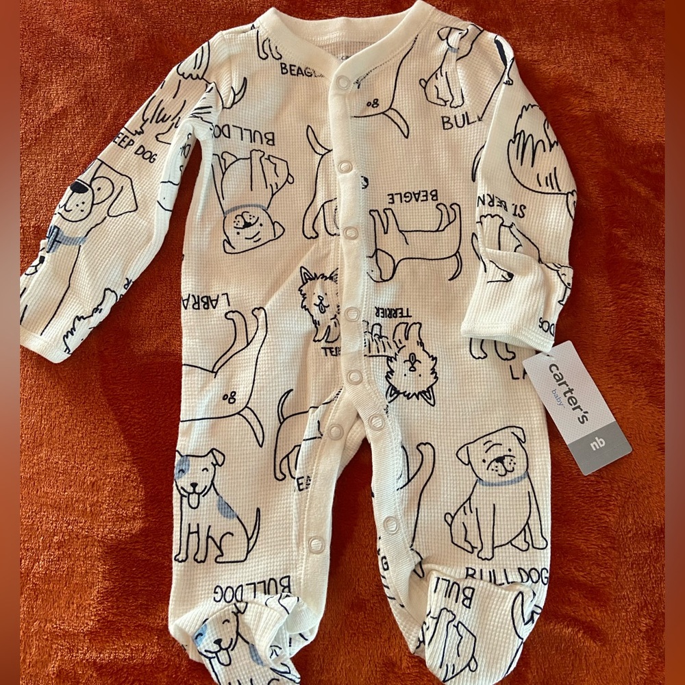 Carter’s Newborn Thermal Footie pajamas